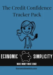 Credit Confidence Tracker Pack – credit tracker printable