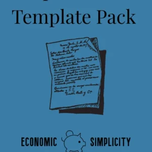 Dispute Letter Template Pack – credit dispute letter template