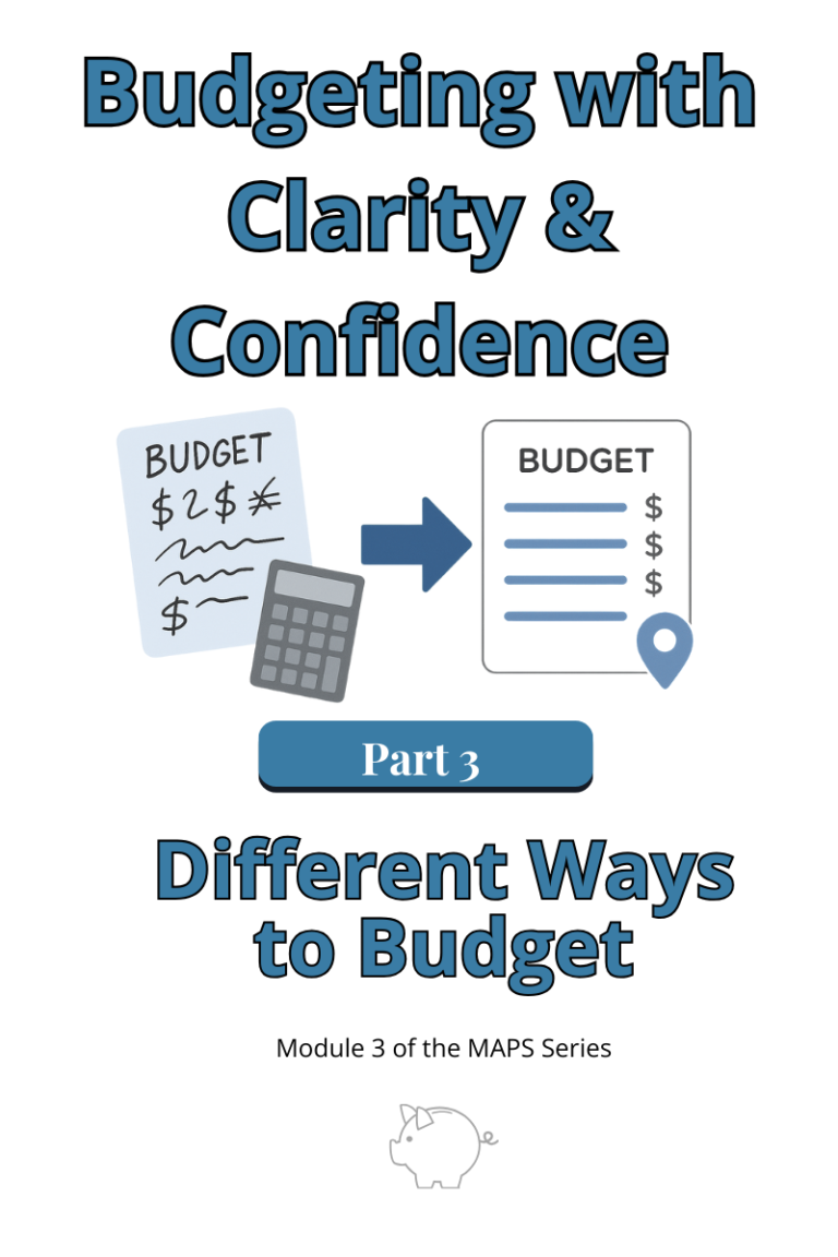 Budgeting with clarity and confidence Different way to budget