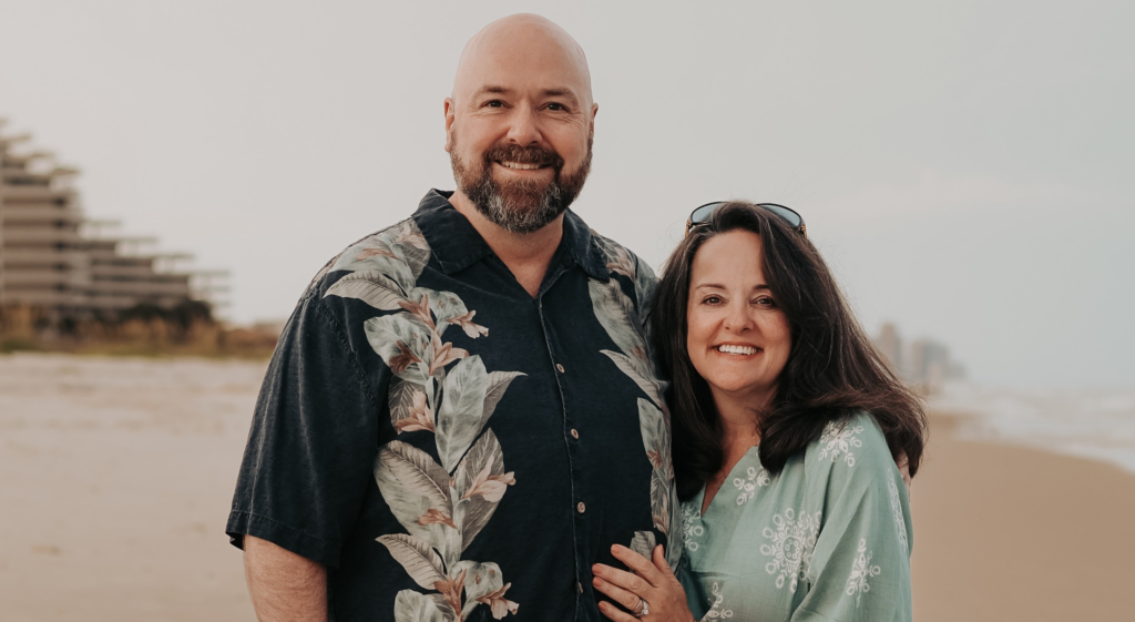 About Economic Simplicity pic of us on the beach