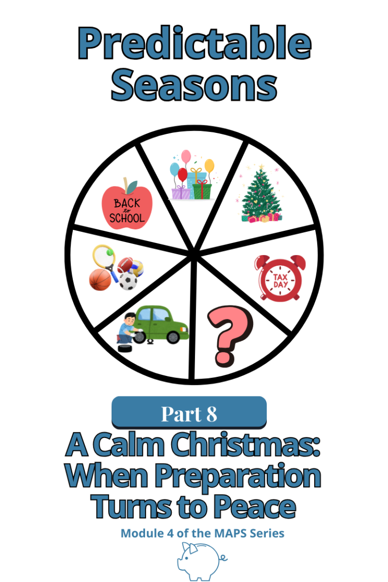 A Calm Christmas: When preparation turns to peace